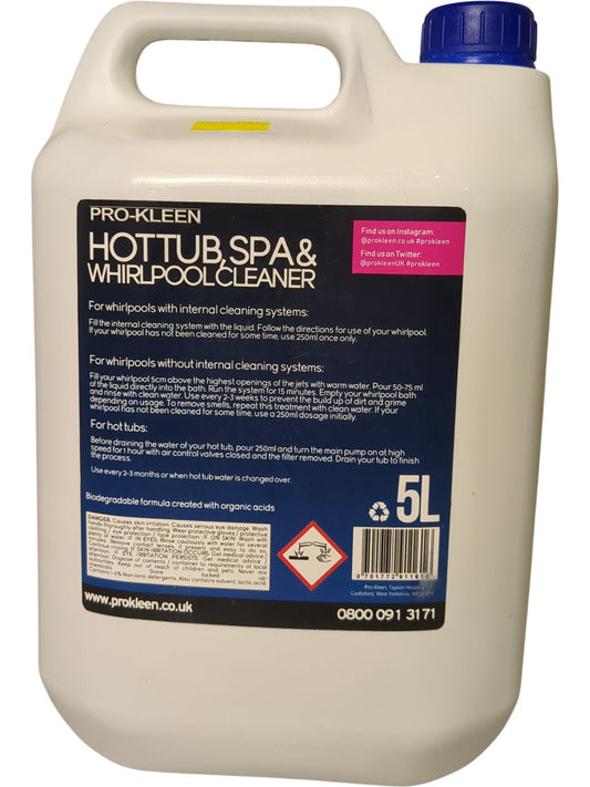 Pro-Kleen | Hot Tub, Spa & Whirlpool Cleaner | 5L