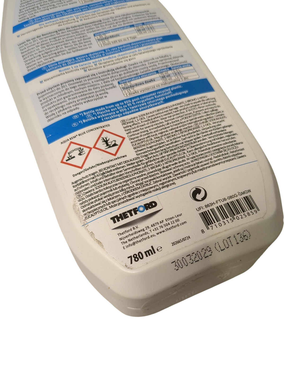 Thetford | Aqua Kem Blue Concentrated | 780ml
