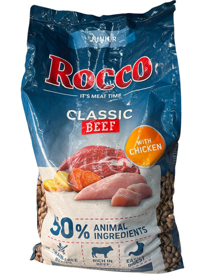 Rocco Classic Beef Dog Food 4062911059535 10KG