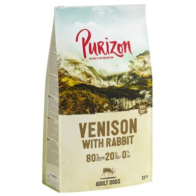 Purizon| Adult Dog- Venison with Rabbit- 12kg