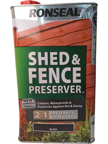 Ronseal | Shed & Fence Preserver | 5L