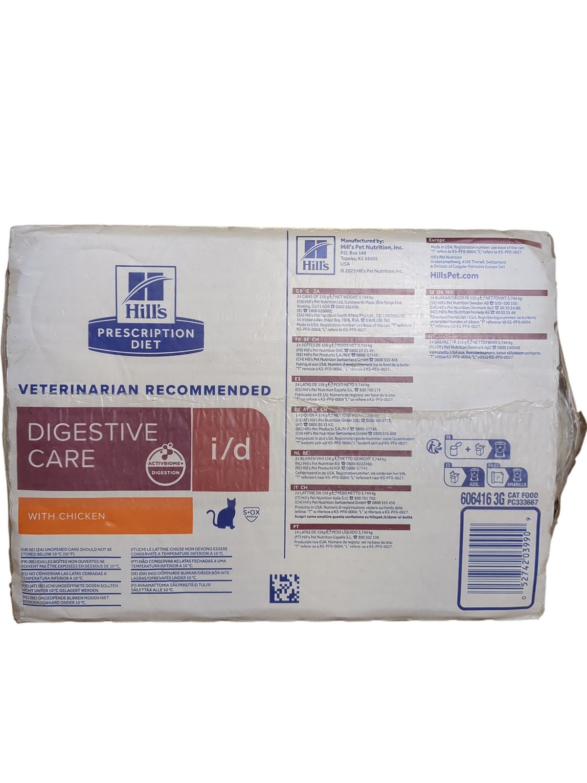 Hill's | Prescription Diet Digestive Care i/d Cat Food | 24x156g