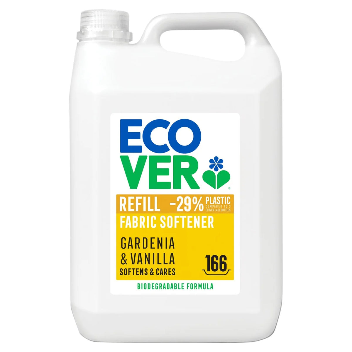 5L|Ecover| Fabric Softener- Gardenia & Vanilla