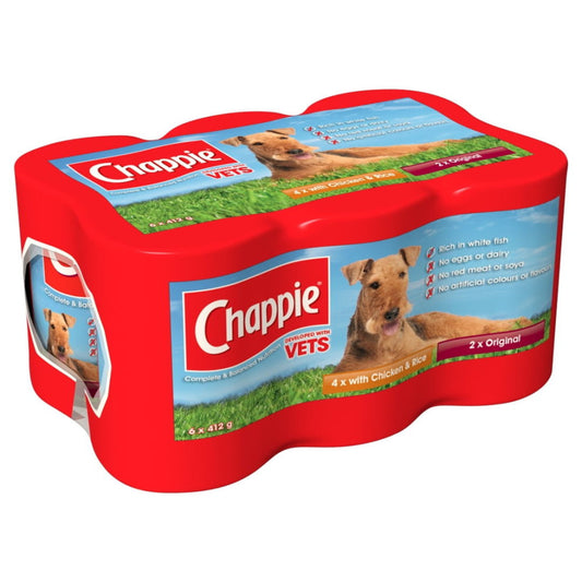 Chappie Tins Loaf Favourites 24x412g
