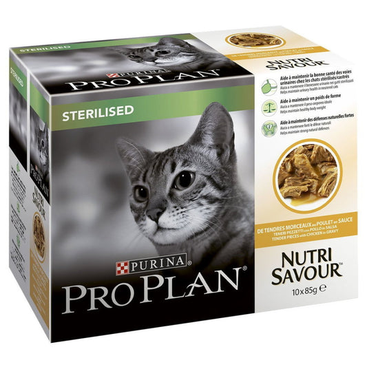 Pro Plan NutriSavour Sterilised 10x85g
