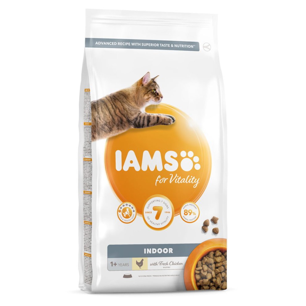 IAMS Advanced Nutrition Indoor Cat with Chicken  10kg