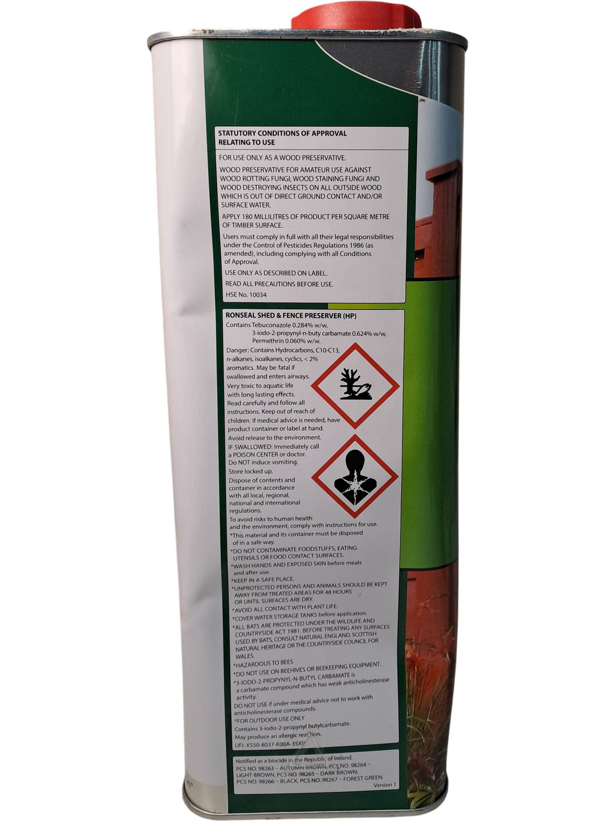 Ronseal | Shed & Fence Preserver | 5L