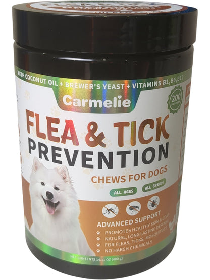 Carmelie | Flea & Tick Prevention Chews | 400g
