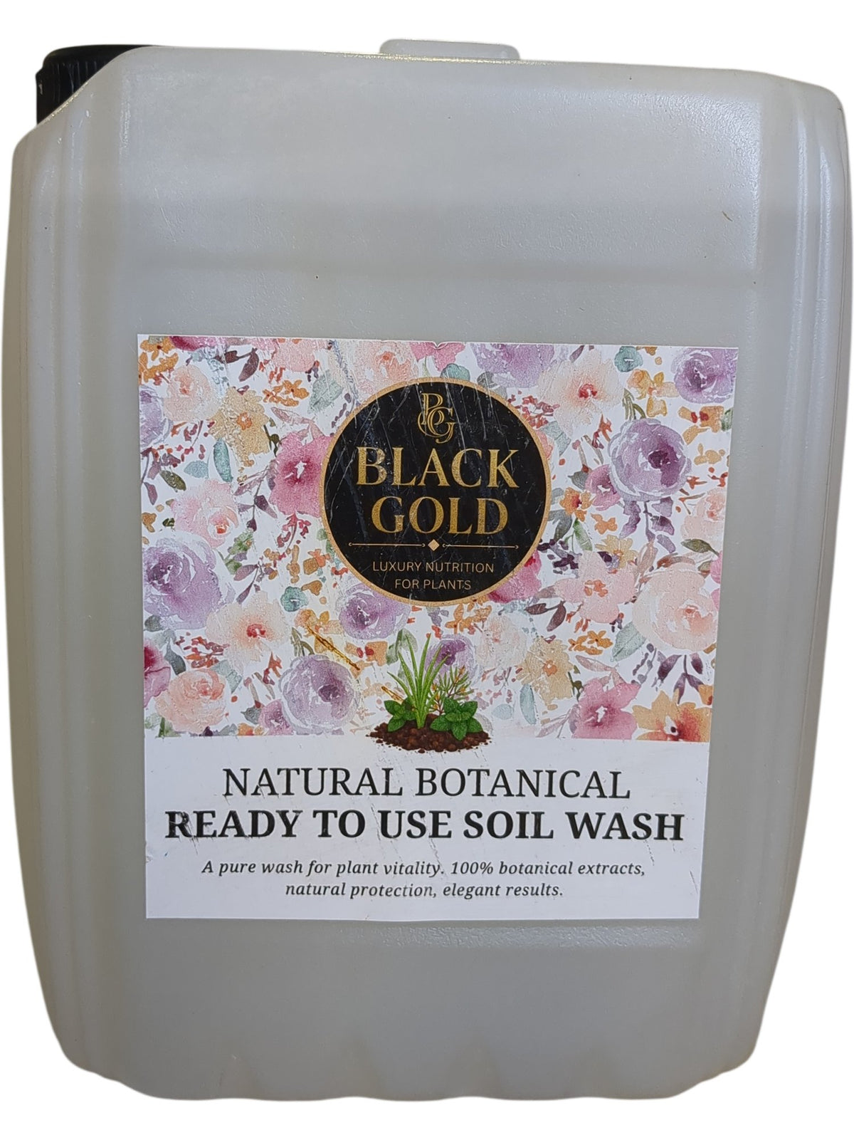 Black Gold | Natural Botanical Ready to Use Soil Wash | 5L