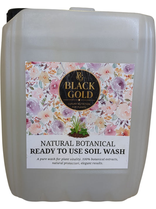 Black Gold | Natural Botanical Ready to Use Soil Wash | 5L