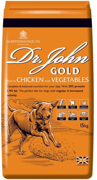 Dr John Gold | Chicken with Veg | Adult | 15kg