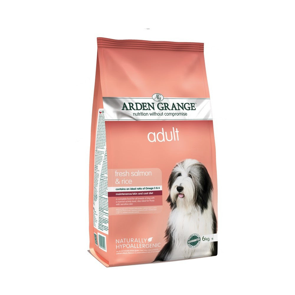 Arden Grange| Adult | Salmon & Rice | Skin/Coat Diet | 6kg