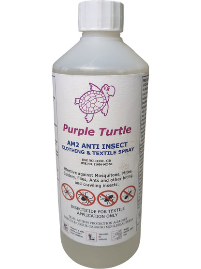 Purple Turtle | AM2 Anti Insect Spray | 500ml