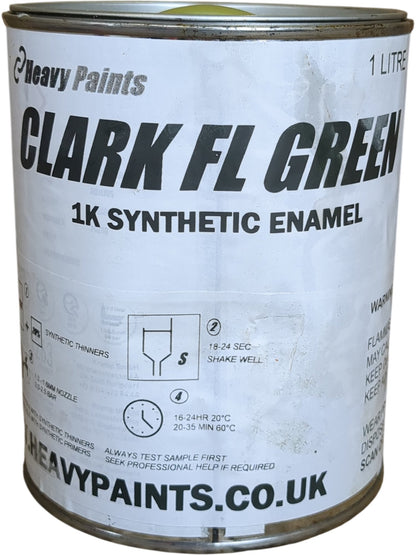 Heavy Paints | Clark FL Green 1K Synthetic Enamel | 1L