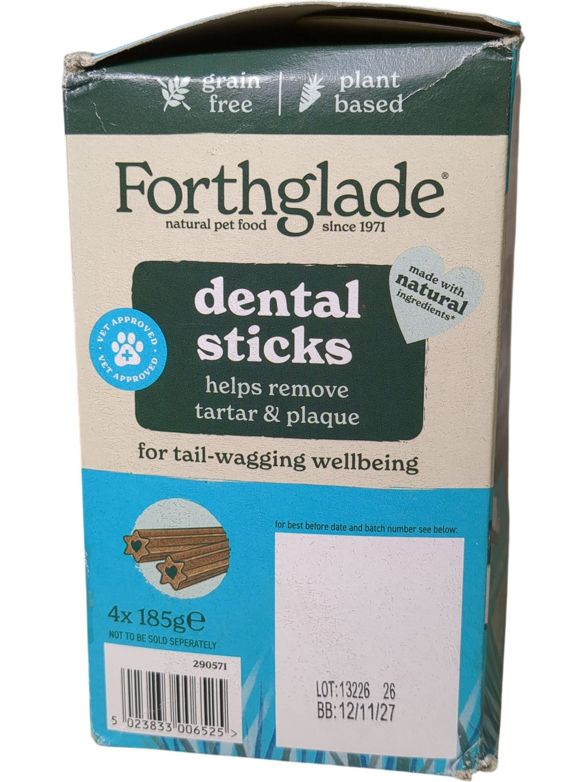 Forthglade | Dental Sticks | 4x185g