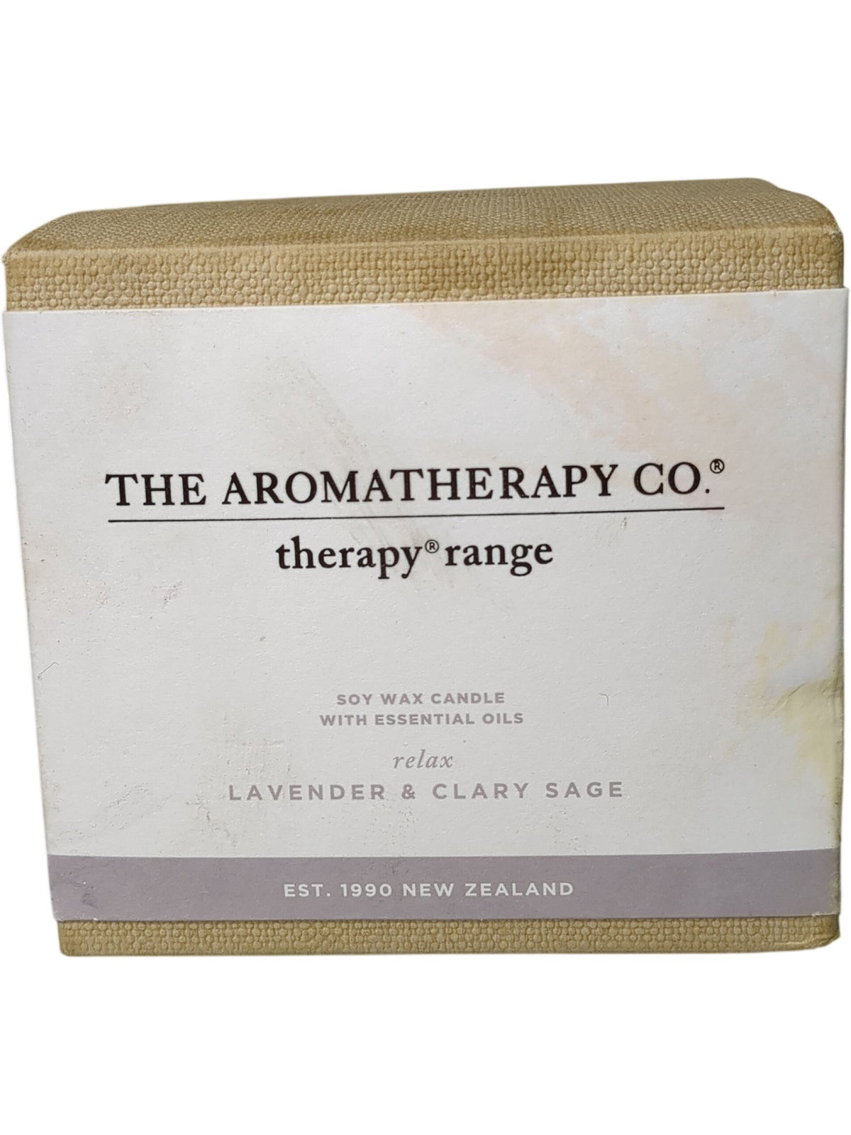The Aromatherapy Co. | Soy Wax Candle | Lavender & Clary Sage | 260g