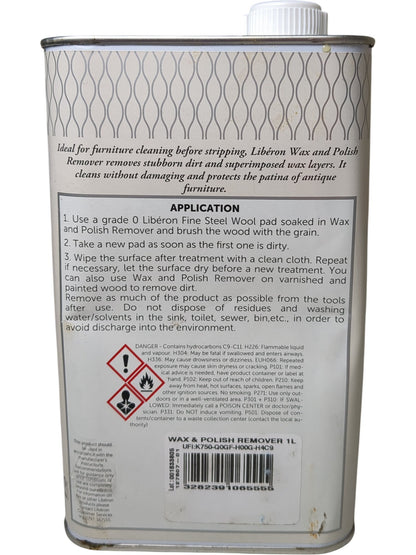 Liberon | Wax and Polish Remover | 1L