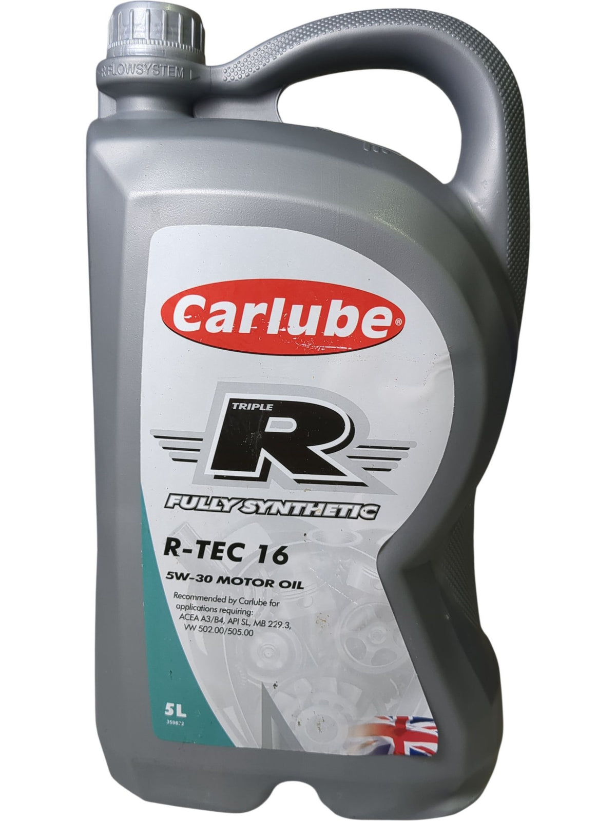 Carlube | Fully Synthetic Motor Oil | R-TEC 16 | 5L