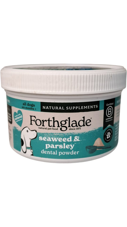 Forthglade | Seaweed & Parsley Dental Powder | 200g