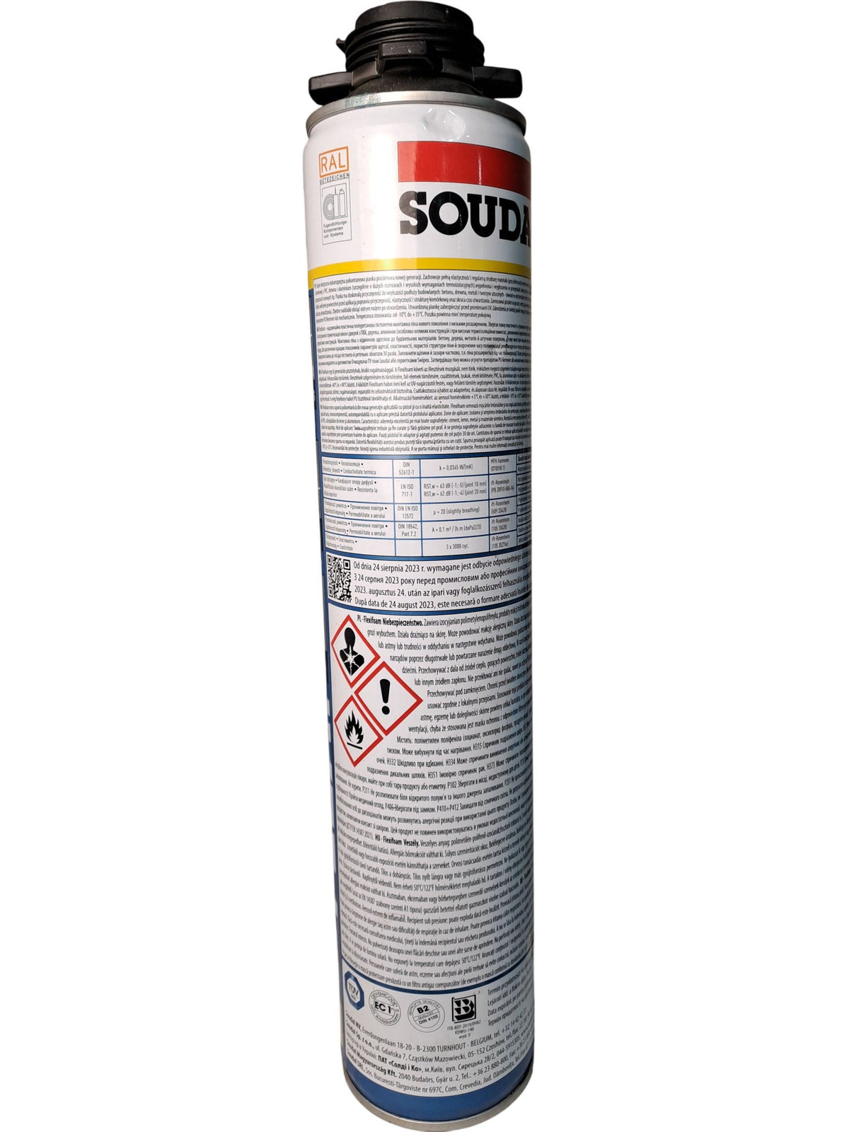 Soudal | Flexifoam Spray Foam Insulation | 750ml