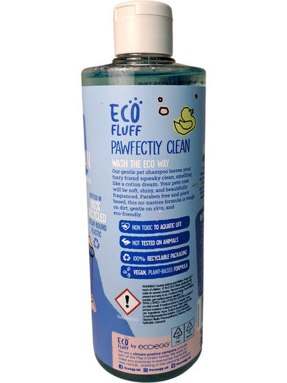 Eco Fluff | Pawfectly Clean Concentrate Pet Shampoo | Cotton Breeze 500ml