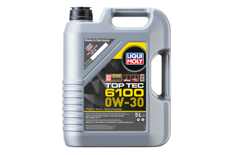 Liqui Moly Top Tec 6100 0W-30 Fully Synthetic Oil| 5L