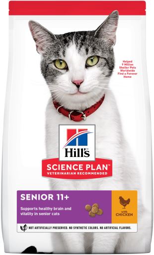 Hill's Science Plan Senior Dry Cat Food Chicken 1.5kg