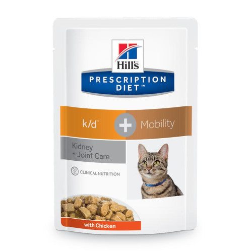 Hill’s Prescription Diet Feline K/d+Mobility Kidney+Joint Care - 12 X 85g
