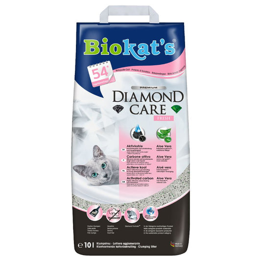 Biokat's Diamond Care Fresh Cat Litter - 10l