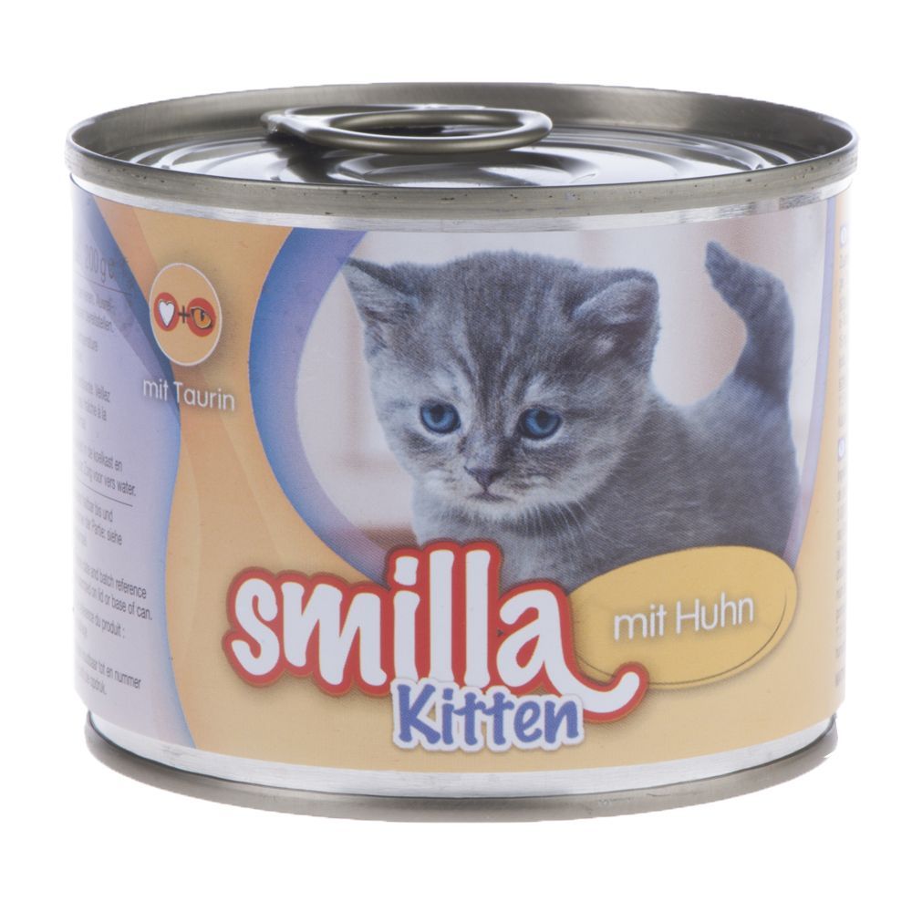 Smilla Kitten Multibuy 12 X 200g - with Chicken