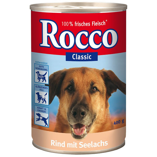Rocco Classic Multibuy 6 X 400g - Beef with Salmon