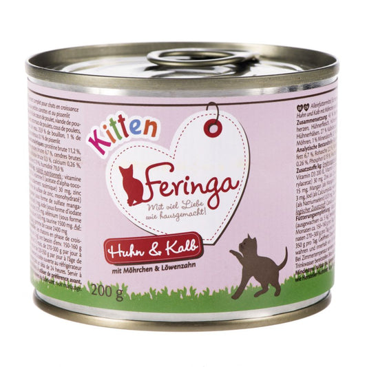 Feringa Menu Kitten 6 X 200g - Mixed Pack: