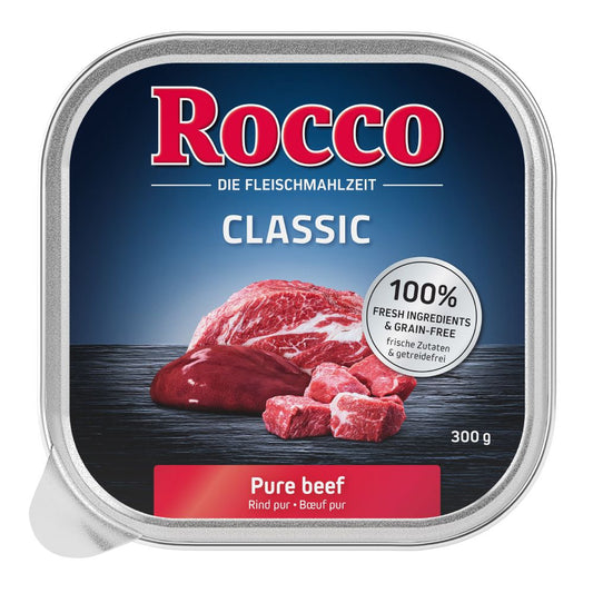 Rocco Trays Mixed Trial Pack 9 X 300g - Classic Mix 1: Pure Beef, Green Triope, Poultry