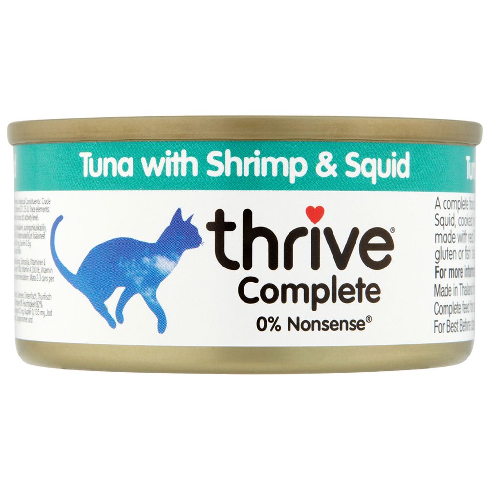 Thrive Complete Multibuy 6 X 75g - Tuna with Shrimp & Squid