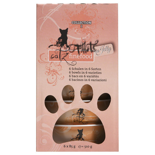 Catz Finefood Fillets Trial Pack 6 X 85g - Trial Pack (6 X 85g)