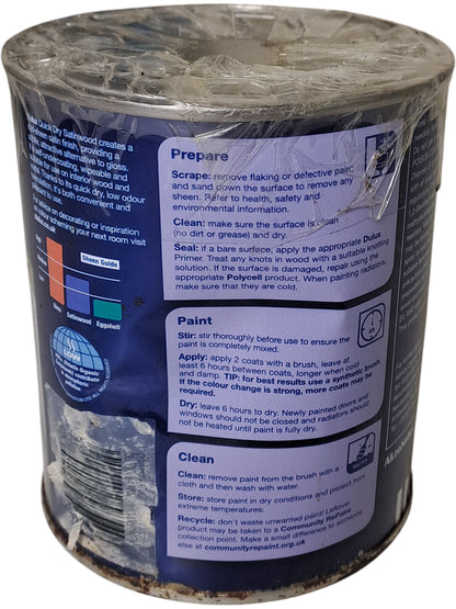 Dulux | Quick Dry Satinwood Paint | Mineral Mist | 750ml