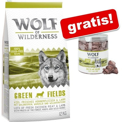Wolf of Wilderness | Grain Free | Green Fields | 12kg