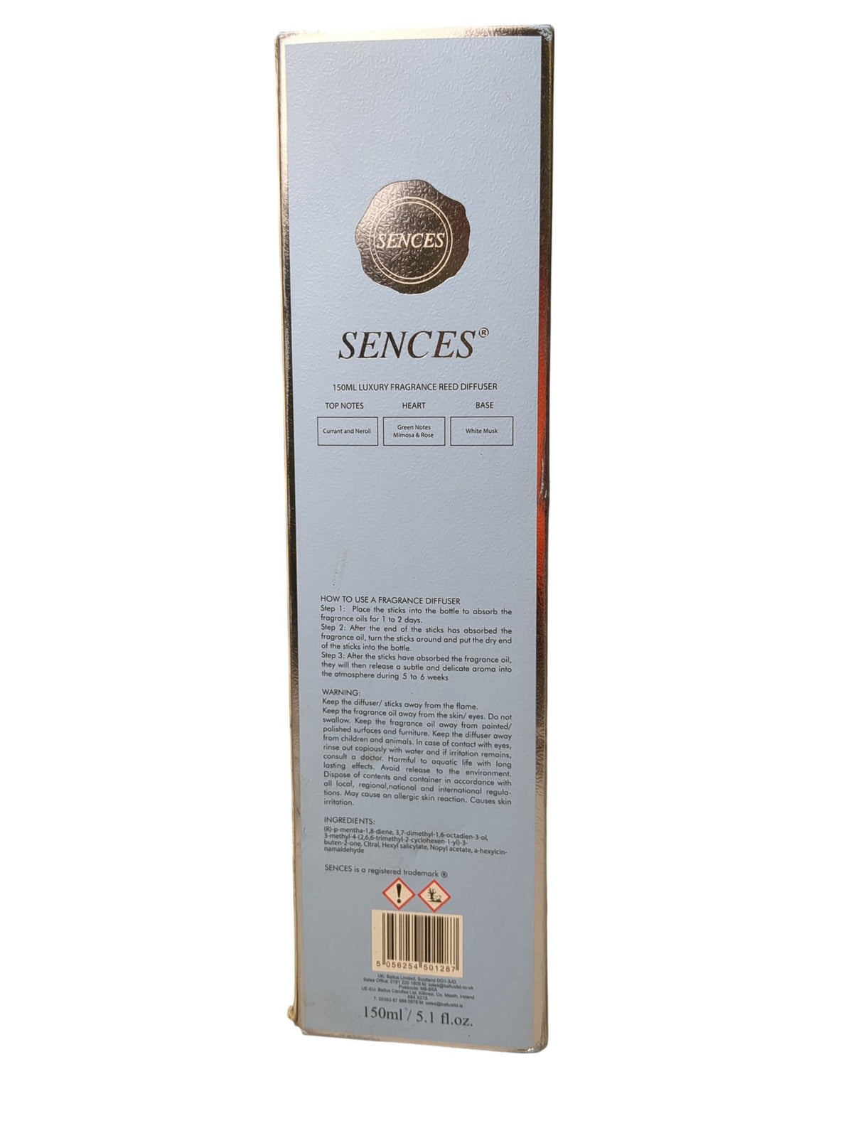 Sences | Aqua Celestia Boutique Fragrance Diffuser | 150ml