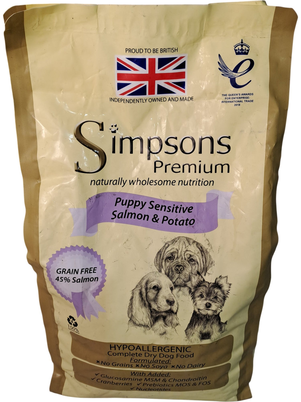 Simpsons | Puppy Sensitive Salmon & Potato | 2kg