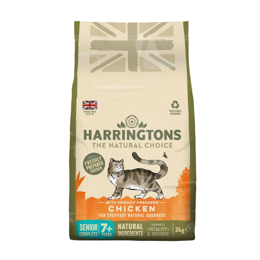 Harringtons Cat Dry Senior Chicken 2kg