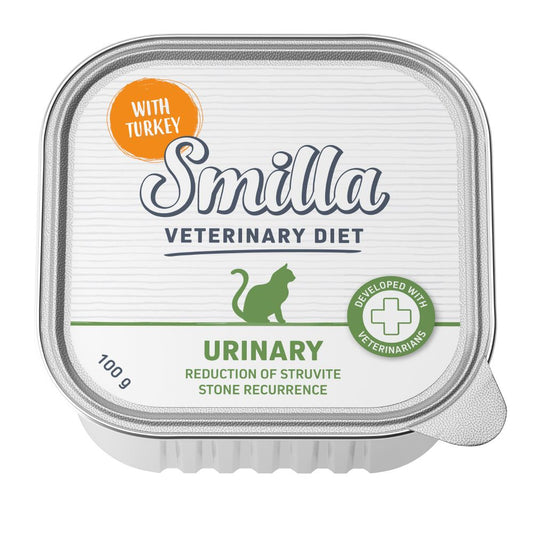 Smilla Veterinary Diet Urinary - Multibuy - with Turkey: 8 X 100g