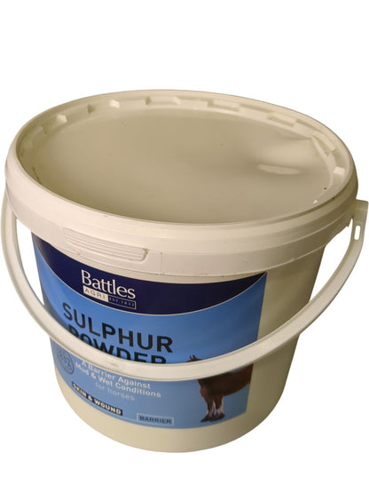 Battles | Sulphur Powder | Skin & Wound Barrier | 5kg