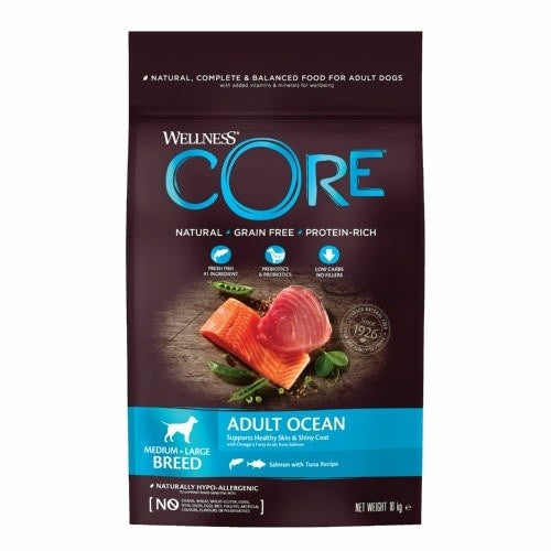 Wellness Core Medium & Large Adult Ocean Dry Dog Food 10kg