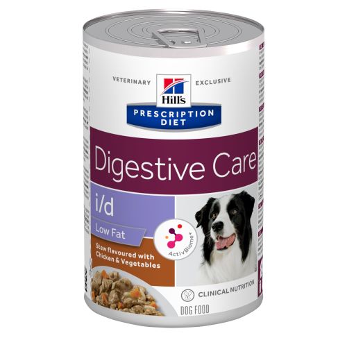Hills Prescription Diet ID Digestive Care Low Fat Chicken & Veg Stew Wet Dog Food 354g x 12