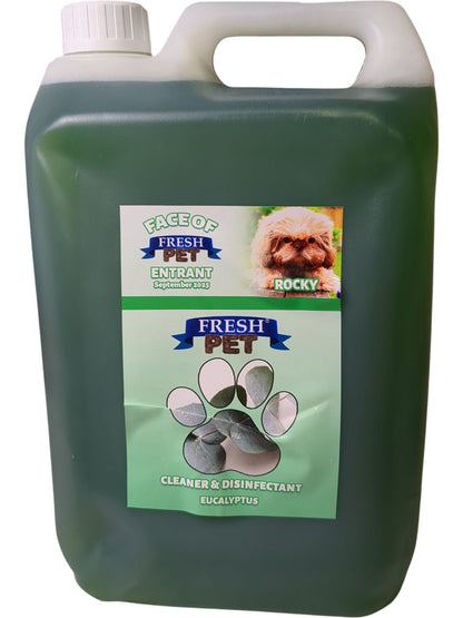 Fresh Pet | Cleaner & Disinfectant | Eucalyptus | 5L