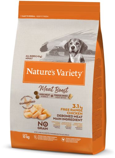 Nature's Variety Meat Boost Free Range Chicken - Your Dog's Club - 1.5kg