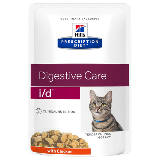 Hill's Prescription Diet Feline I/d Digestive Care - Salmon - 12 X 85g