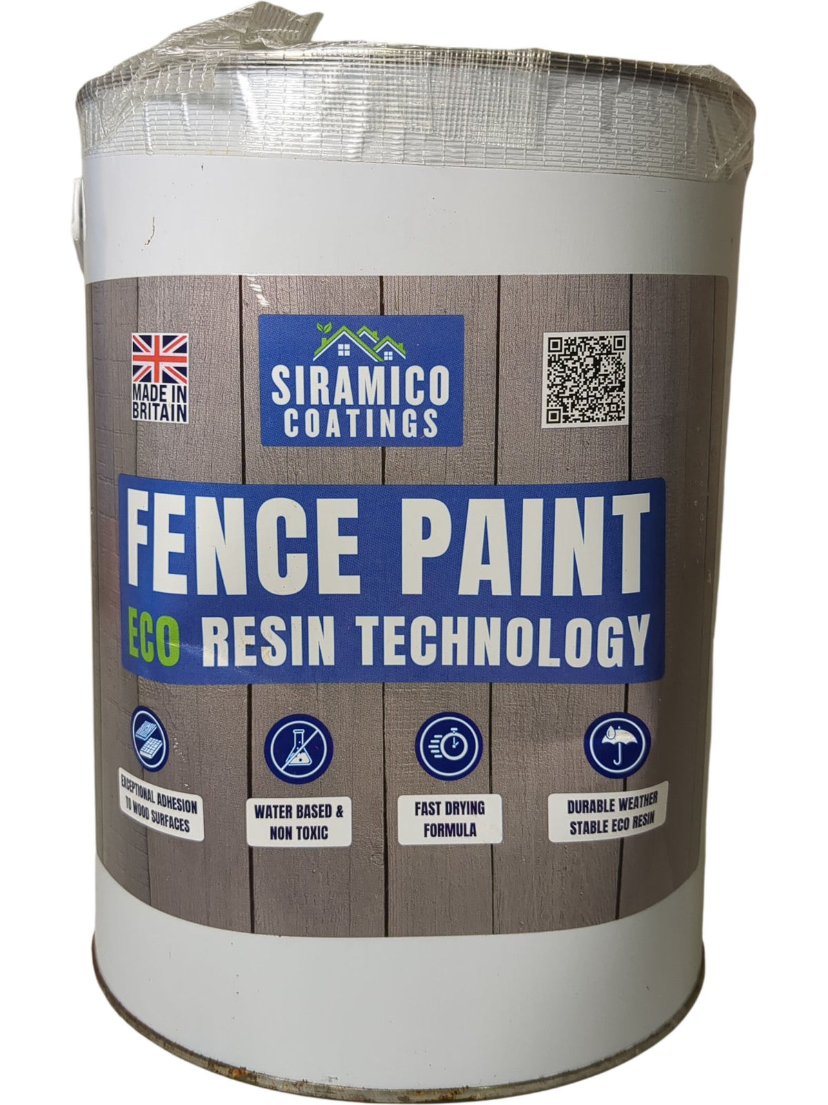 Siramico Coatings | Fence Paint White | 5L