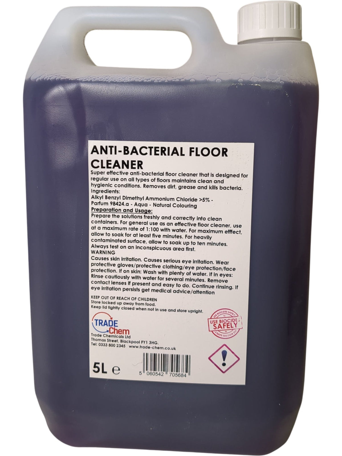 Trade Chem | Anti-Bacterial Floor Cleaner | 5L
