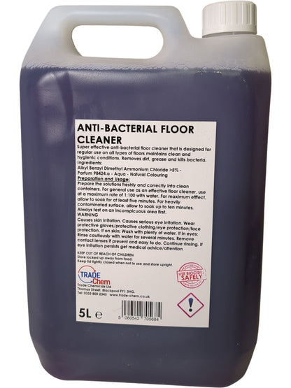 Trade Chem | Anti-Bacterial Floor Cleaner | 5L